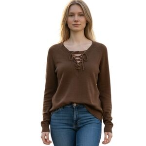 FOREVER 21 ARMY GREEN SWEATER SZ.M EUC